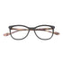 Sirts Black Grey Tortoise Side Cateye HD Acectate Full Rim - Lens Caravan
